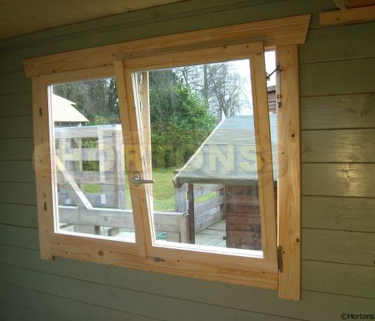 Upgrade standard side hung window to tilt & turn functionality