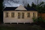 35mm Aspen Clockhouse 5.5m x 4m Log Cabin