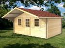 4m x 4m Westerham 35mm Log Cabin for Sale