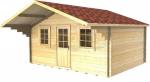 4m x 4m Westerham 35mm Log Cabin for Sale