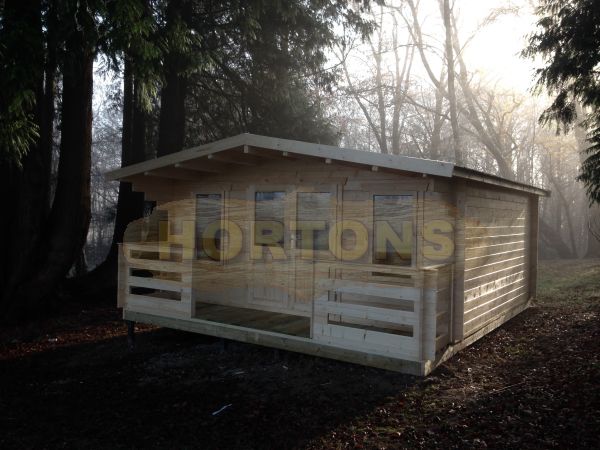28mm Sevenoaks 5m x 5m Log Cabin
