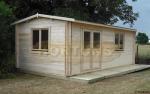 Aylesbury 45mm, 6x4m log cabin