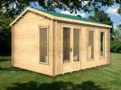 Andover 4.5x3.5m Log Cabin - 35mm wall thickness
