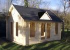The Pavilion 45mm 5x4 Log Cabin