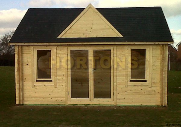 The Pavilion 45mm 5x4 Log Cabin