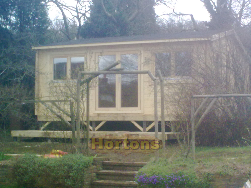 Chichester 45mm 6x3 log cabin for sale