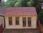 Andover 4.5x3.5m Log Cabin - 35mm wall thickness