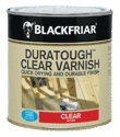 Blackfriars Duratough Floor Varnish 2.5L tin pick up at showsite