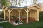 Helena 5 - 5.0x5.0m L shaped gazebo