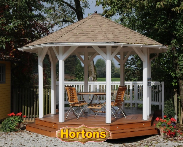 Helena 7 - 3.5m octagonal wooden gazebo