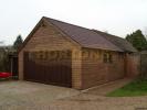 Timber framed garages