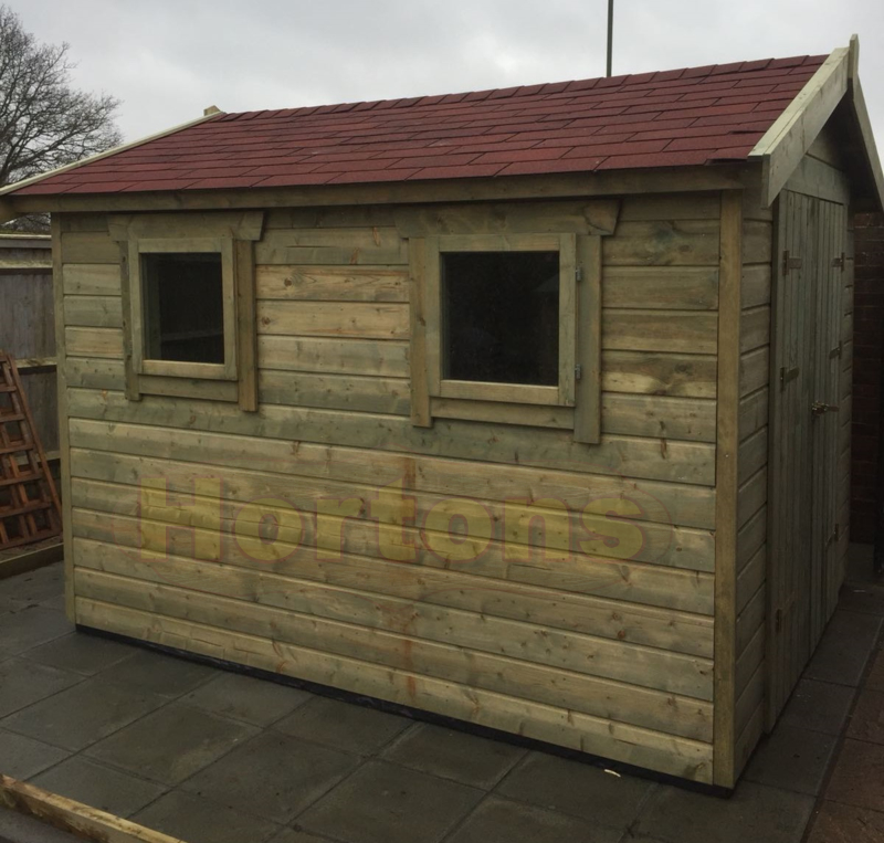 7ft x 7ft Easibuild heavy duty garden workshop