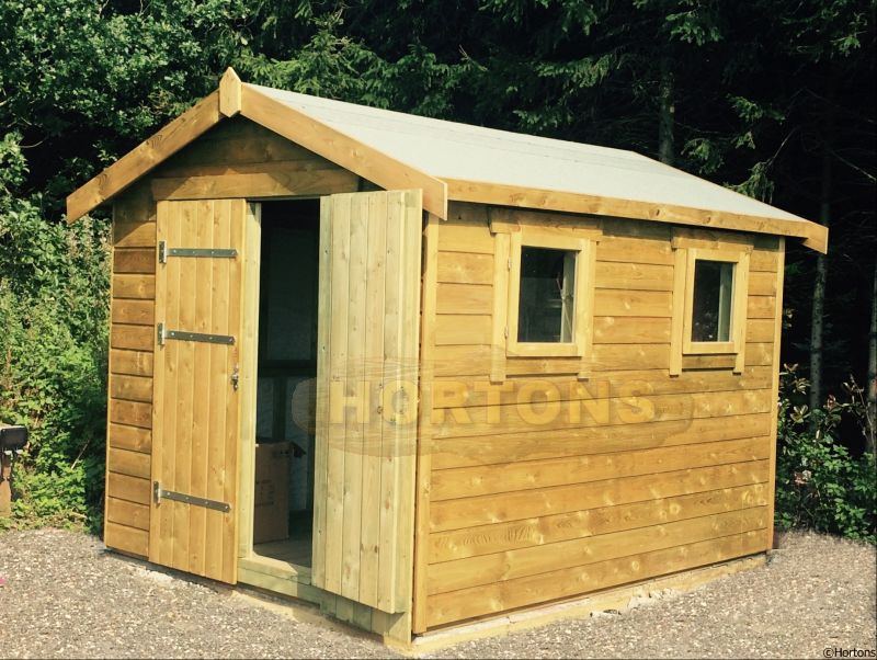 10ft x 8ft Easibuild heavy duty garden workshop