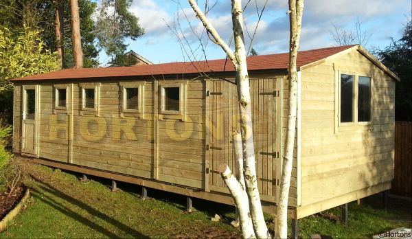 10ft x 8ft Easibuild heavy duty garden workshop