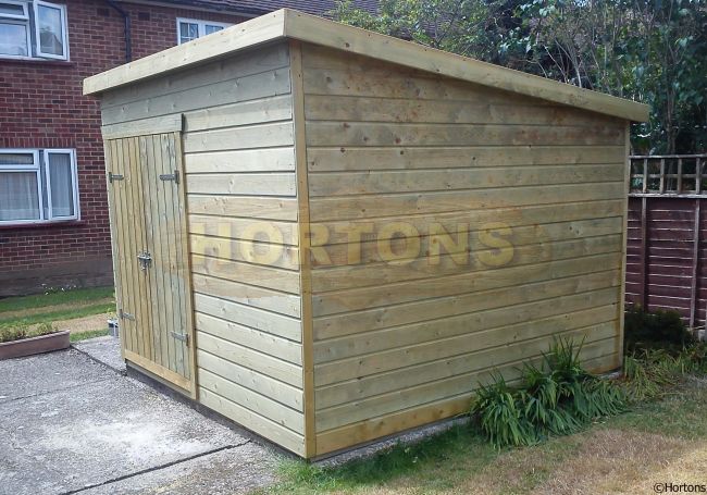10ft x 8ft Easibuild heavy duty garden workshop