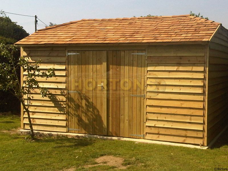 10ft x 8ft Easibuild heavy duty garden workshop