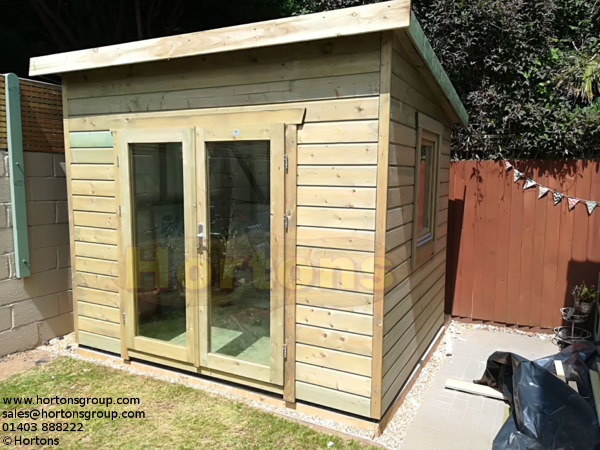 10ft x 8ft Easibuild heavy duty garden workshop
