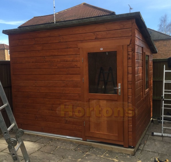 10ft x 8ft Easibuild heavy duty garden workshop