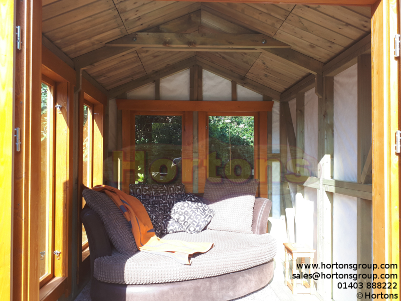 10ft x 18ft Easibuild heavy duty garden summerhouse