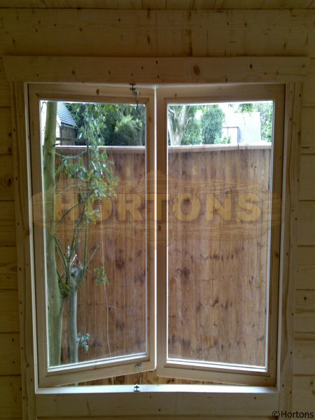 1365 x 980mm standard cabin single glazed double window - Click Image to Close