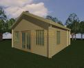 35 sq m Interlocking Timber Home