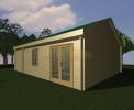 48 sq m Lillehammer log house 60-60mm logs