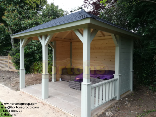 Lugarde Wooden gazebo - 3.6m x 2.4m - Click Image to Close