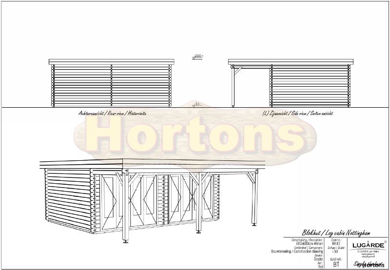 6m x 6m Lugarde Nottingham Garden Room - Click Image to Close