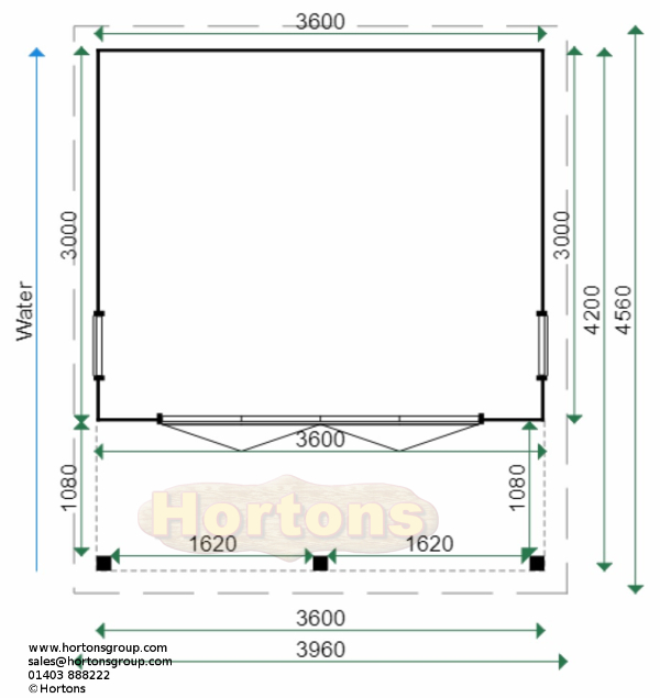 3.6 x 4.2m Lugarde PR17 Garden Room