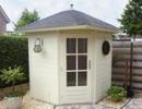 1.8 x 1.8m 28mm Lugarde Prima Fifth Avenue Corner Summer House - Click Image to Close