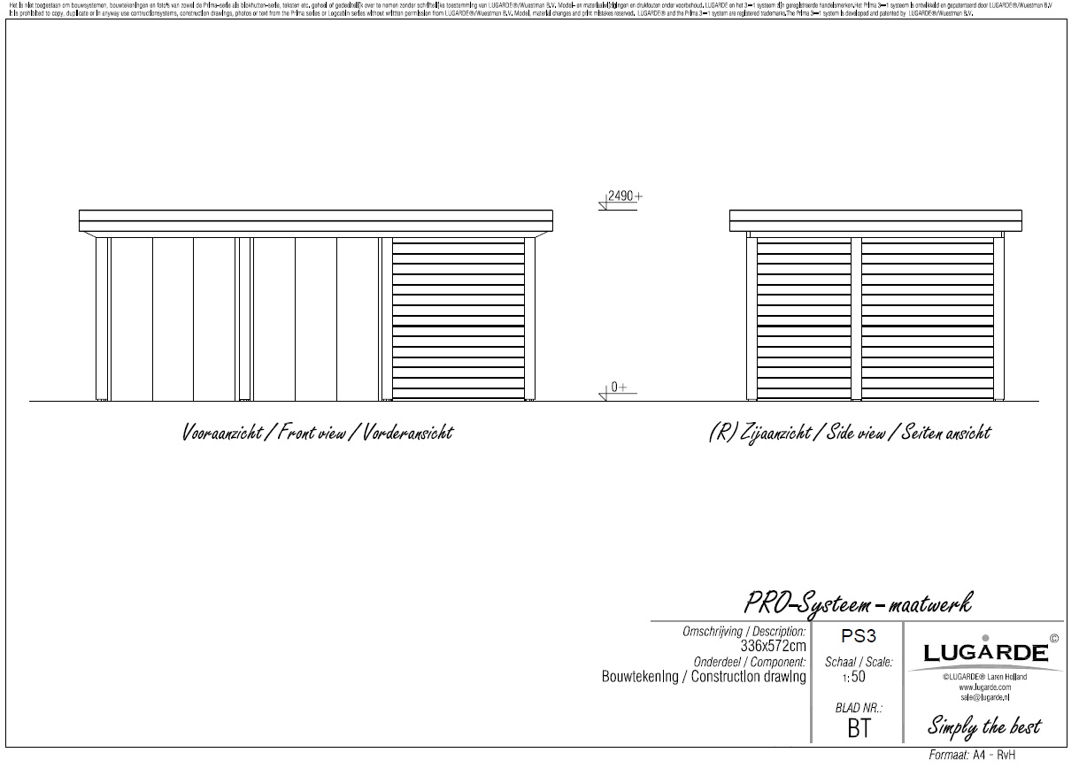 Lugarde Pro System PS3 Summerhouse