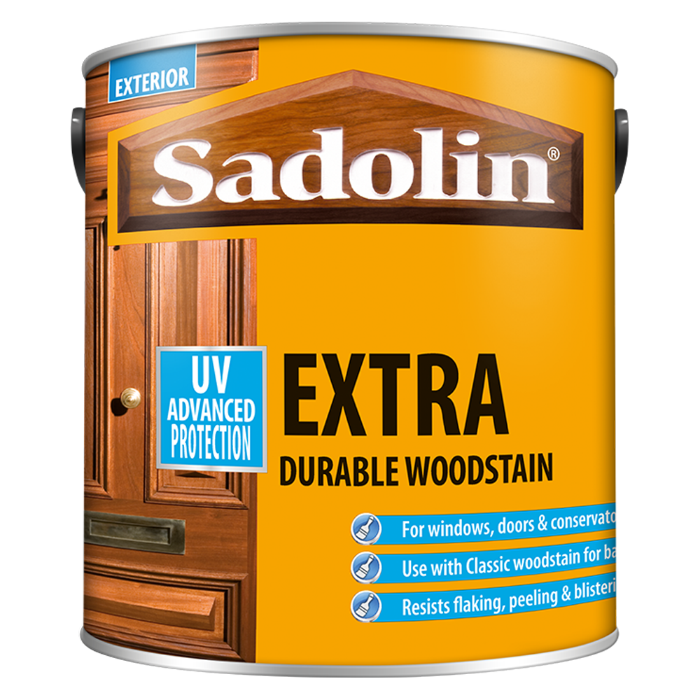 2.5Ltr Sadolin Extra Durable Woodstain