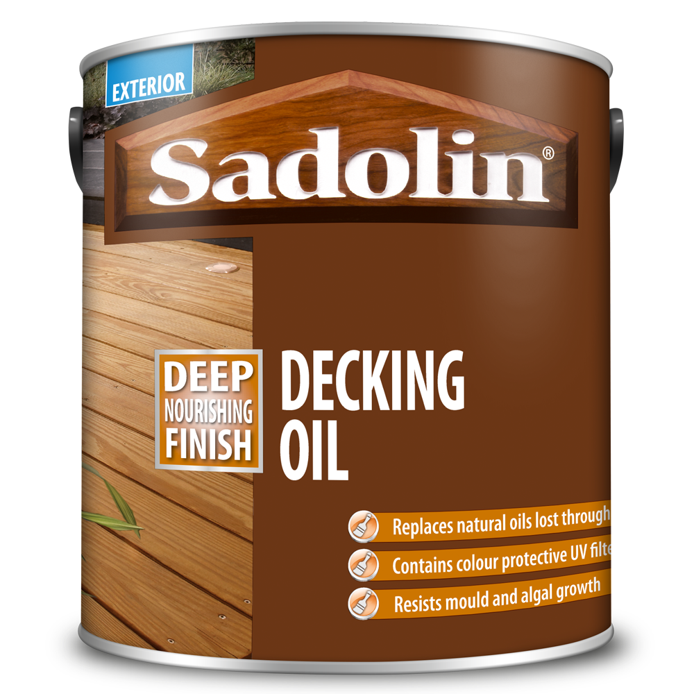 2.5 litre Sadolin Decking oil - Click Image to Close