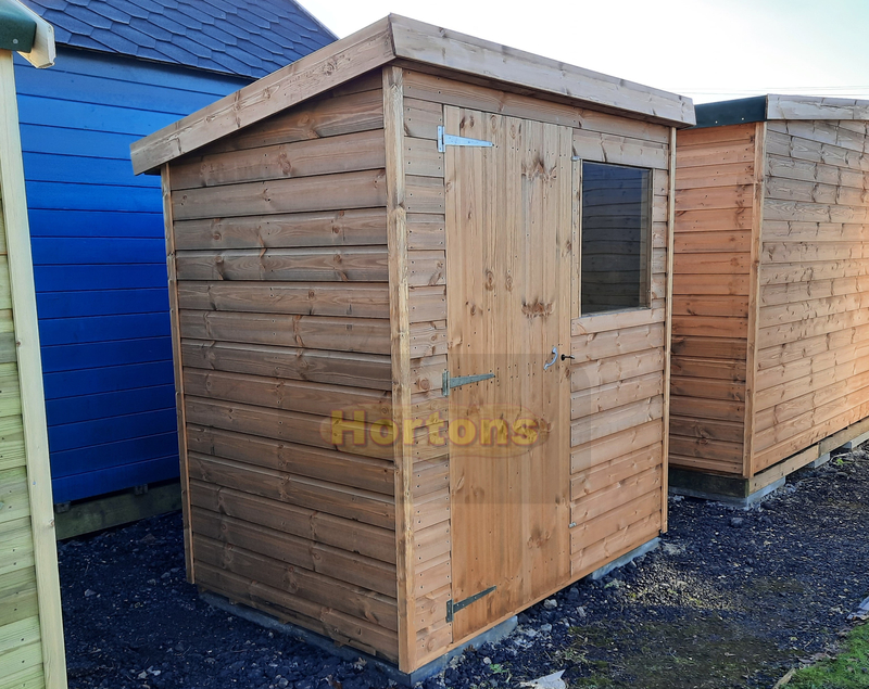 8ft x 6ft Shed - Pent Dalby