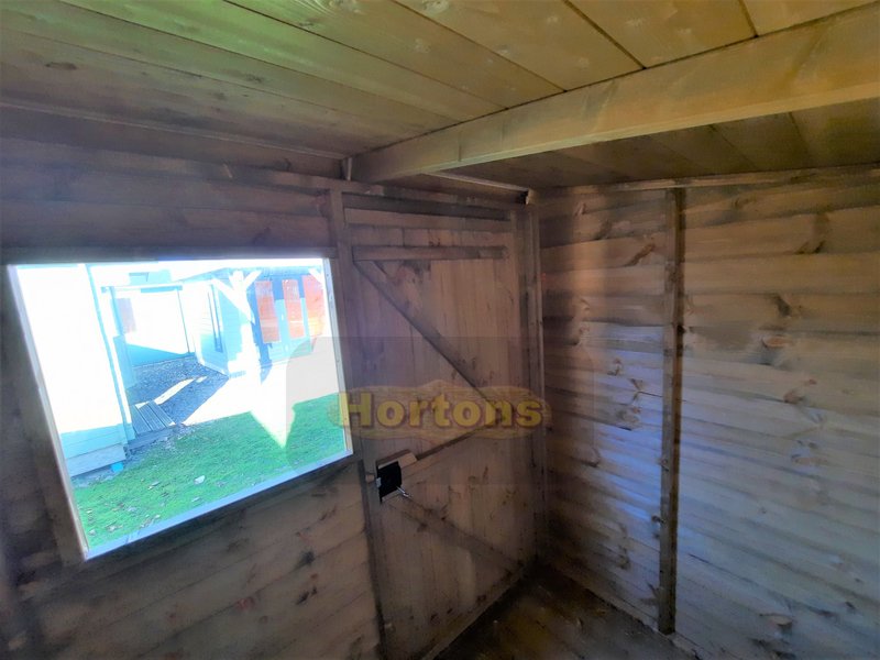 10ft x 8ft Shed - Pent Dalby - Click Image to Close