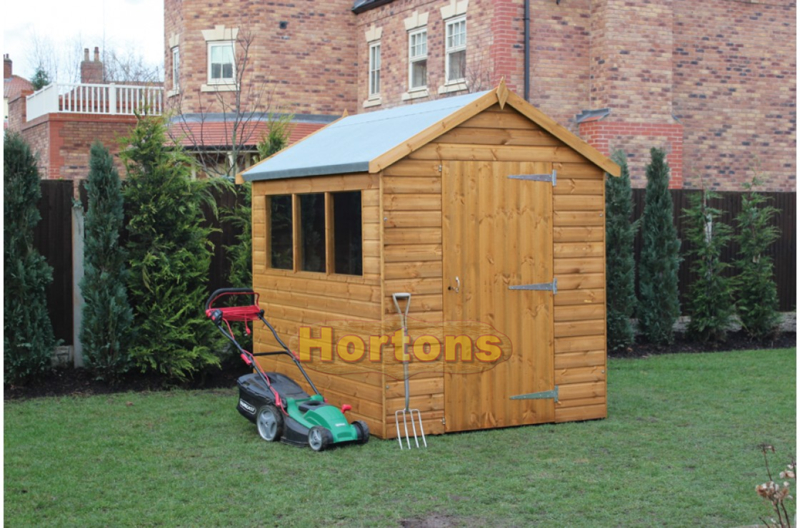 10ft x 8ft Shed - Apex Supreme - Click Image to Close
