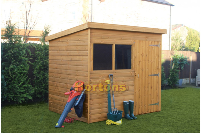 Supreme Pent shed, free assembly