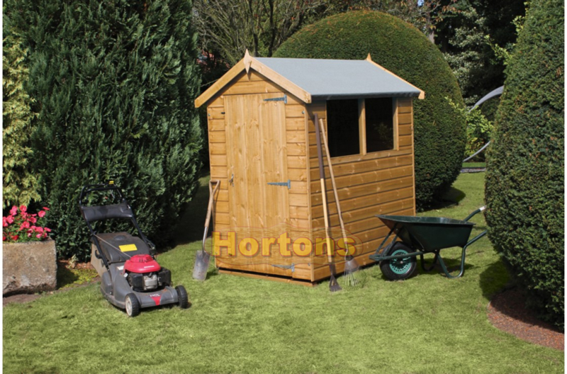 10ft x 8ft Shed - Apex Dalby - Click Image to Close