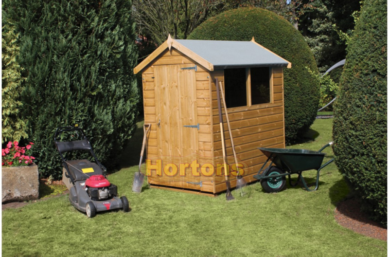 8ft x 6ft Shed - Apex Dalby