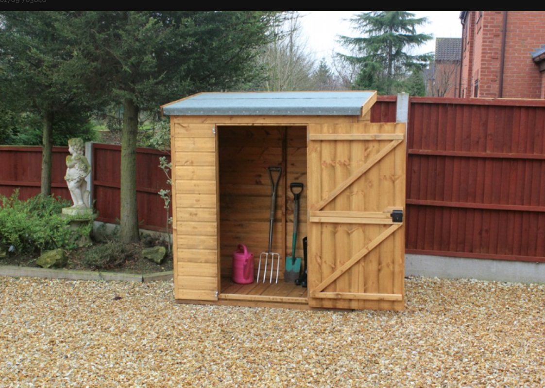 Small Storage Sheds and Log Stores