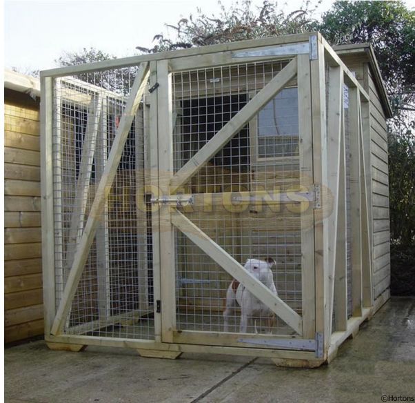 6ft x 4ft Animal Shelter With Pen