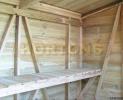 Pent roof extra strong pressure treated shed
