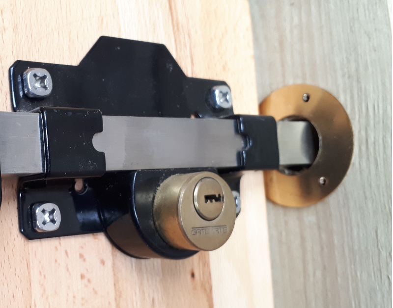 High security lock for sheds and workshops