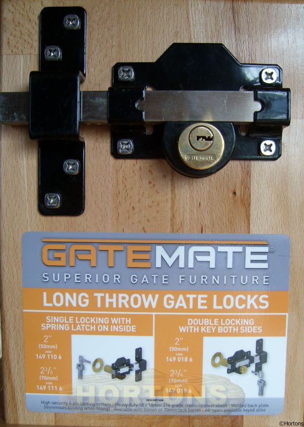 High security lock for sheds and workshops