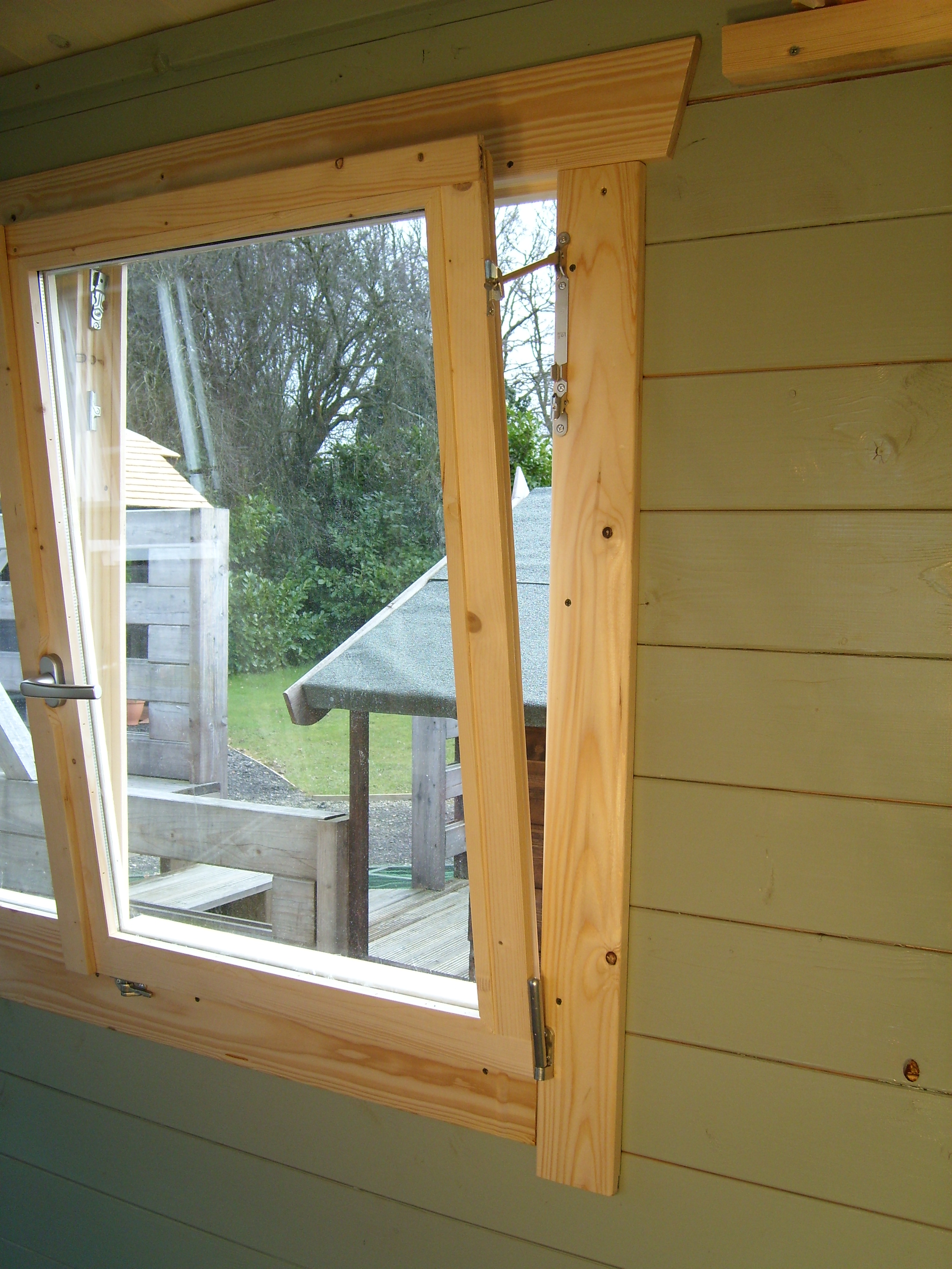 Upgrade standard side hung window to tilt & turn functionality