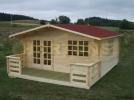 5x5 Dunstable 45mm log cabin