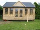 35mm Aspen Clockhouse 5.5m x 4m Log Cabin