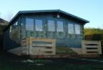 60mm Richmond 5.5m x 5.5m Log Cabin