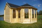 Middlesex 45mm - 6.0 x 4.9m garden cabin