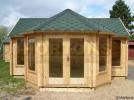 Middlesex 45mm - 6.0 x 4.9m garden cabin